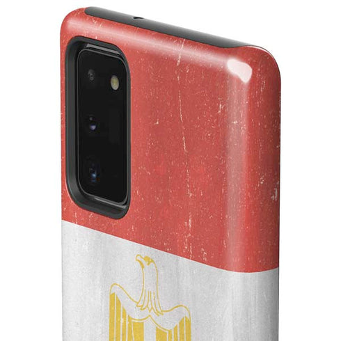 Egyptian Flag Distressed Galaxy Note20 5G Pro Case